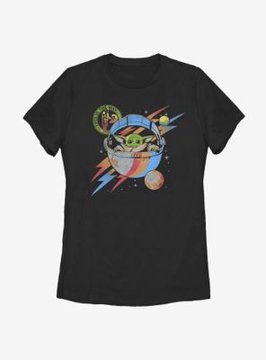 Star Wars The Mandalorian Child Bolt Womens T-Shirt