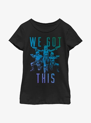 Star Wars The Mandalorian Water We Got This Youth Girls T-Shirt