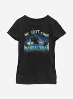 Star Wars The Mandalorian Mandomon Follow Youth Girls T-Shirt