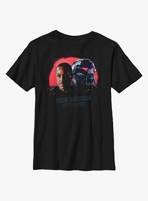 Star Wars The Mandalorian Moff Dark Force Youth T-Shirt