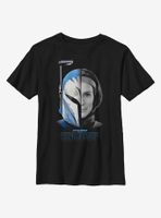 Star Wars The Mandalorian Arrival Bo-Katan Youth T-Shirt