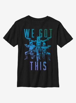 Star Wars The Mandalorian Water We Got This Youth T-Shirt