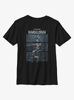 Star Wars The Mandalorian Mandomon Flight Youth T-Shirt