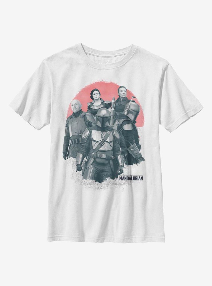 Star Wars The Mandalorian Mandomon Needed Team Youth T-Shirt