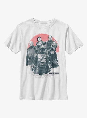 Star Wars The Mandalorian Mandomon Needed Team Youth T-Shirt