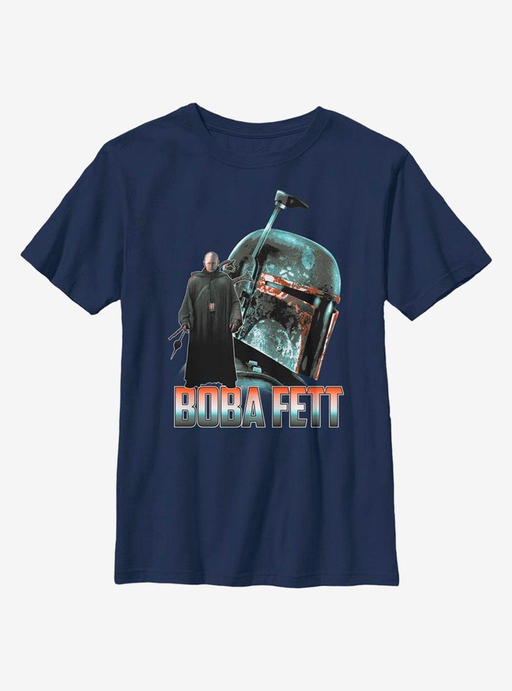 Star Wars The Mandalorian Boba Fett Youth T-Shirt
