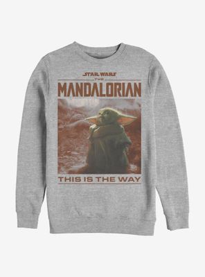 Star Wars The Mandalorian Child Render Sweatshirt