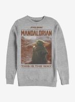 Star Wars The Mandalorian Child Render Sweatshirt