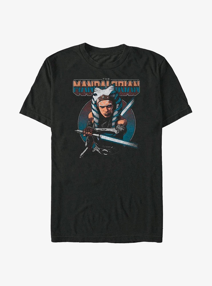 Star Wars The Mandalorian Ahsoka Circle T-Shirt