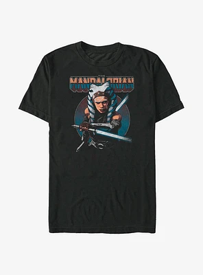 Star Wars The Mandalorian Ahsoka Circle T-Shirt