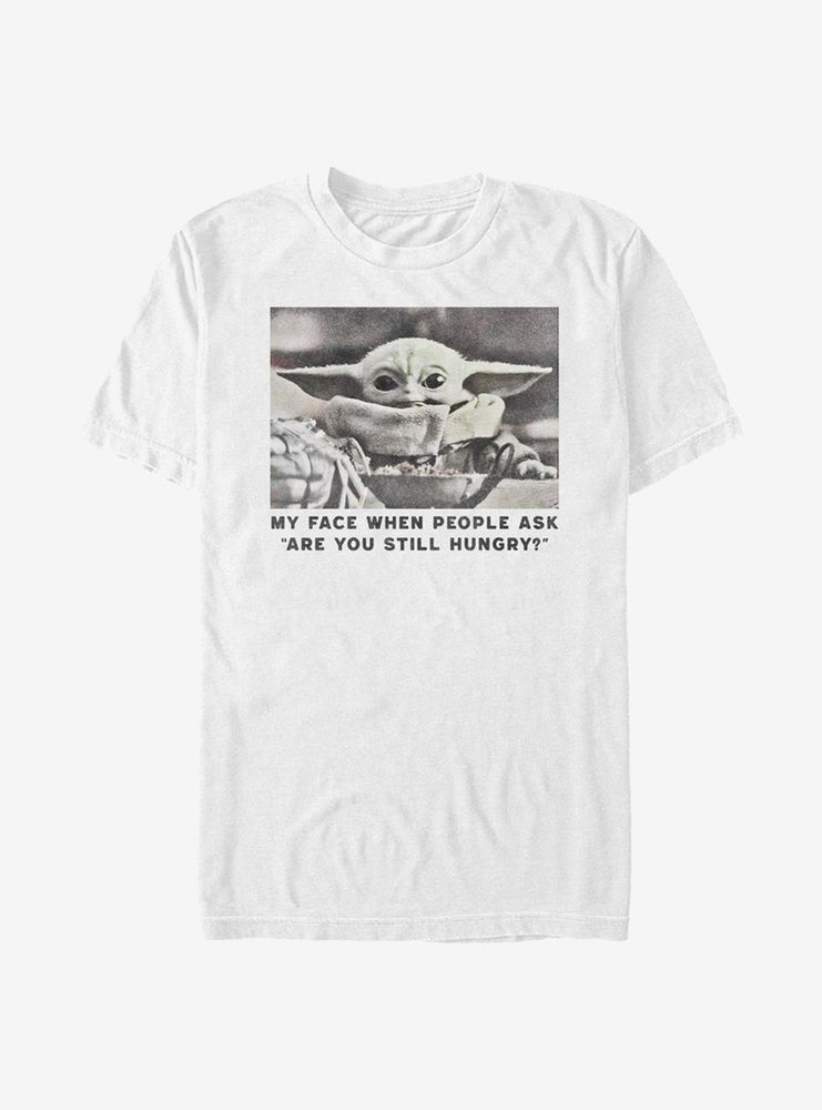 Star Wars The Mandalorian Child Still Hungry T-Shirt