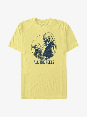 Star Wars The Mandalorian Child All Feels T-Shirt