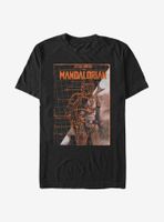 Star Wars The Mandalorian Gallery Poster T-Shirt