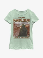 Star Wars The Mandalorian Child Render Youth Girls T-Shirt
