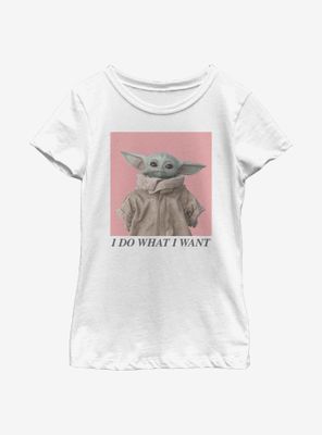 Star Wars The Mandalorian Child Sassy Baby Youth Girls T-Shirt