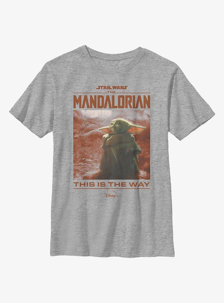 Star Wars The Mandalorian Child Render Youth T-Shirt