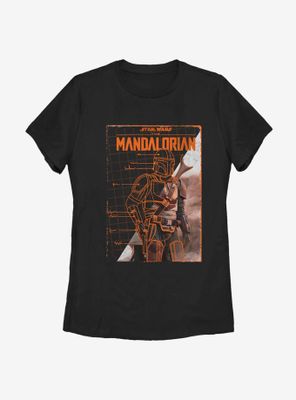 Star Wars The Mandalorian Gallery Poster Womens T-Shirt