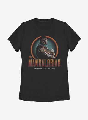 Star Wars The Mandalorian Child Worn Womens T-Shirt