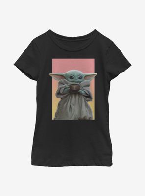 Star Wars The Mandalorian Child Soup Box Youth Girls T-Shirt