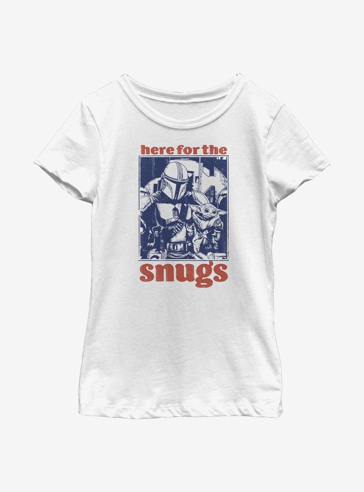 Star Wars The Mandalorian Child Snugs Youth Girls T-Shirt