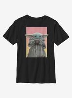 Star Wars The Mandalorian Child Soup Box Youth T-Shirt