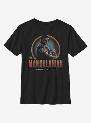Star Wars The Mandalorian Child Worn Youth T-Shirt