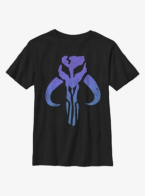 Star Wars The Mandalorian Logo Mando Youth T-Shirt