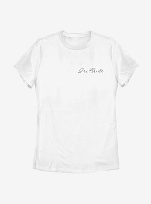 Star Wars The Mandalorian Child Cursive Womens T-Shirt