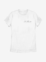 Star Wars The Mandalorian Child Cursive Womens T-Shirt