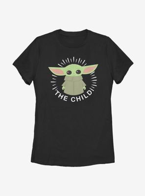 Star Wars The Mandalorian Child Large Spark Womens T-Shirt