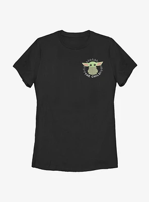 Star Wars The Mandalorian Child Little Spark Womens T-Shirt