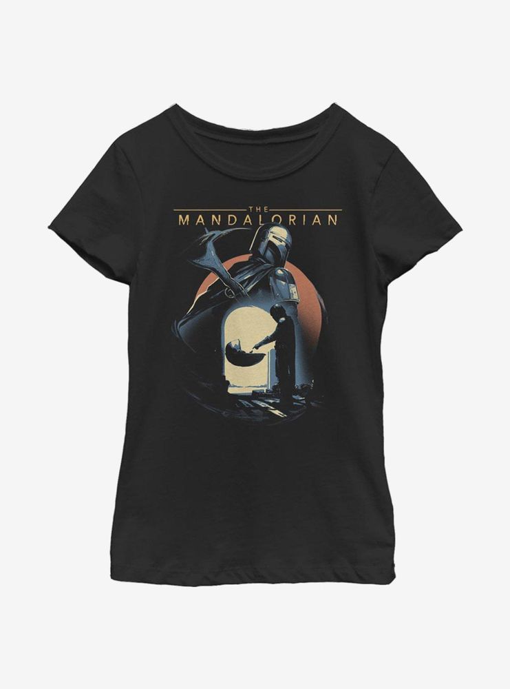 Star Wars The Mandalorian Child First Encounter Youth Girls T-Shirt