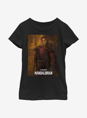 Star Wars The Mandalorian Greef Karga Poster Youth Girls T-Shirt