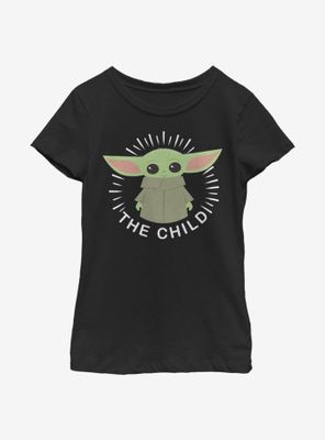 Star Wars The Mandalorian Child Large Spark Youth Girls T-Shirt