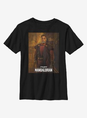 Star Wars The Mandalorian Greef Karga Poster Youth T-Shirt