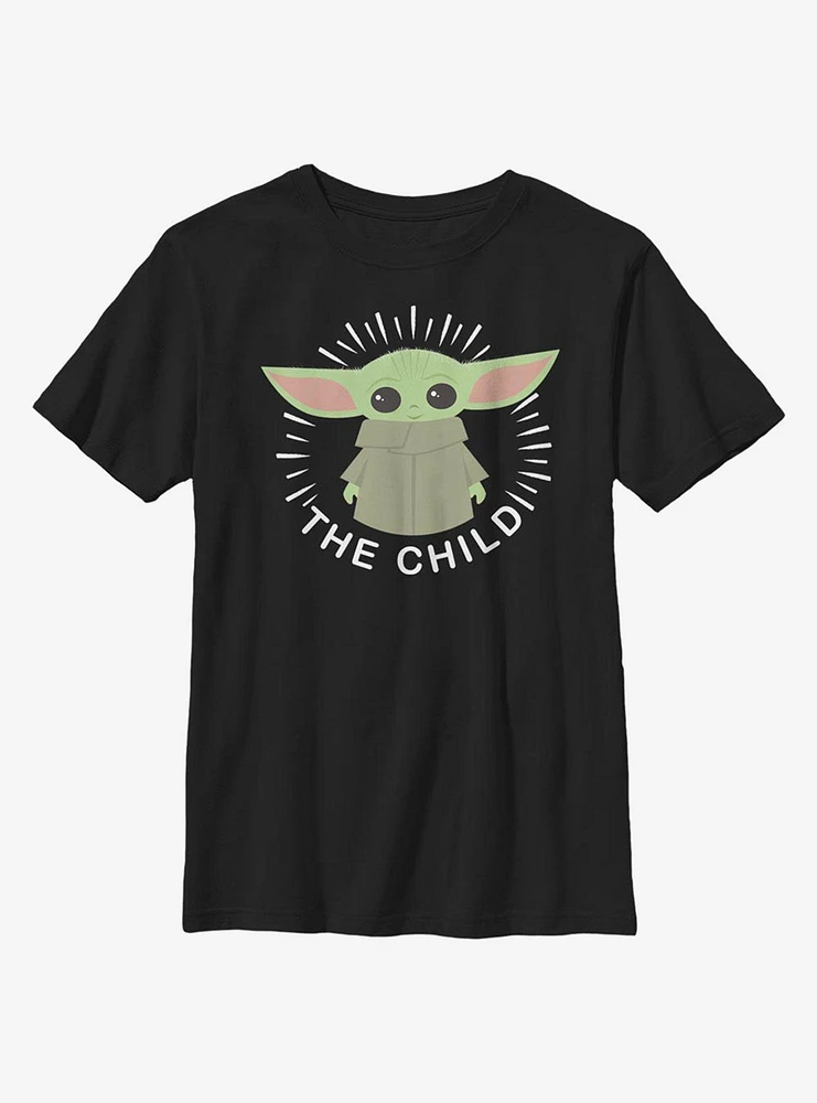 Star Wars The Mandalorian Child Large Spark Youth T-Shirt