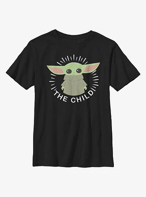 Star Wars The Mandalorian Child Large Spark Youth T-Shirt