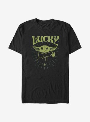 Star Wars The Mandalorian Child Lucky T-Shirt