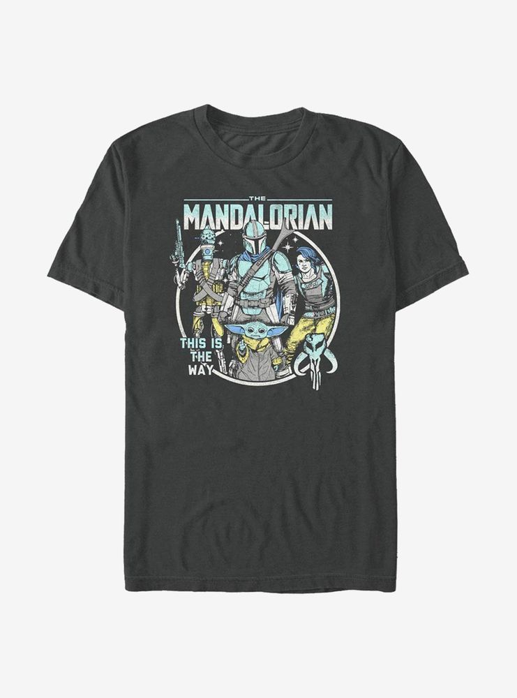 Star Wars The Mandalorian Mando Crew Pop T-Shirt