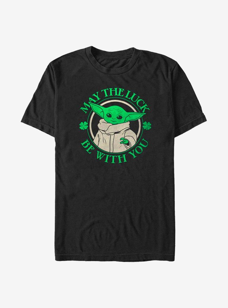 Star Wars The Mandalorian Child Luck T-Shirt