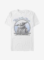 Star Wars The Mandalorian Child Round Way T-Shirt