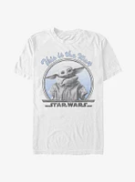 Star Wars The Mandalorian Child Round Way T-Shirt