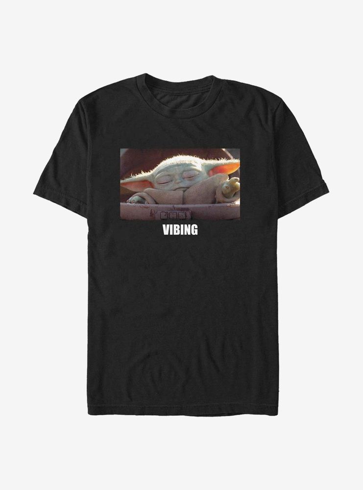 Star Wars The Mandalorian Vibing T-Shirt