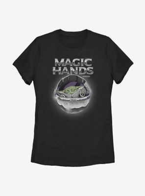 Star Wars The Mandalorian Child Magic Chrome Womens T-Shirt