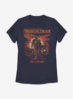 Star Wars The Mandalorian Child Good Bad Womens T-Shirt