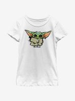 Star Wars The Mandalorian Paint Child Youth Girls T-Shirt