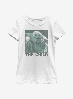 Star Wars The Mandalorian Child Monochrome Youth Girls T-Shirt