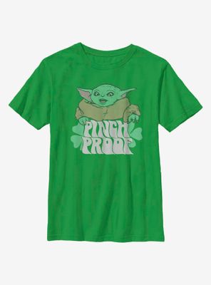 Star Wars The Mandalorian Child Pinch Proof Youth T-Shirt