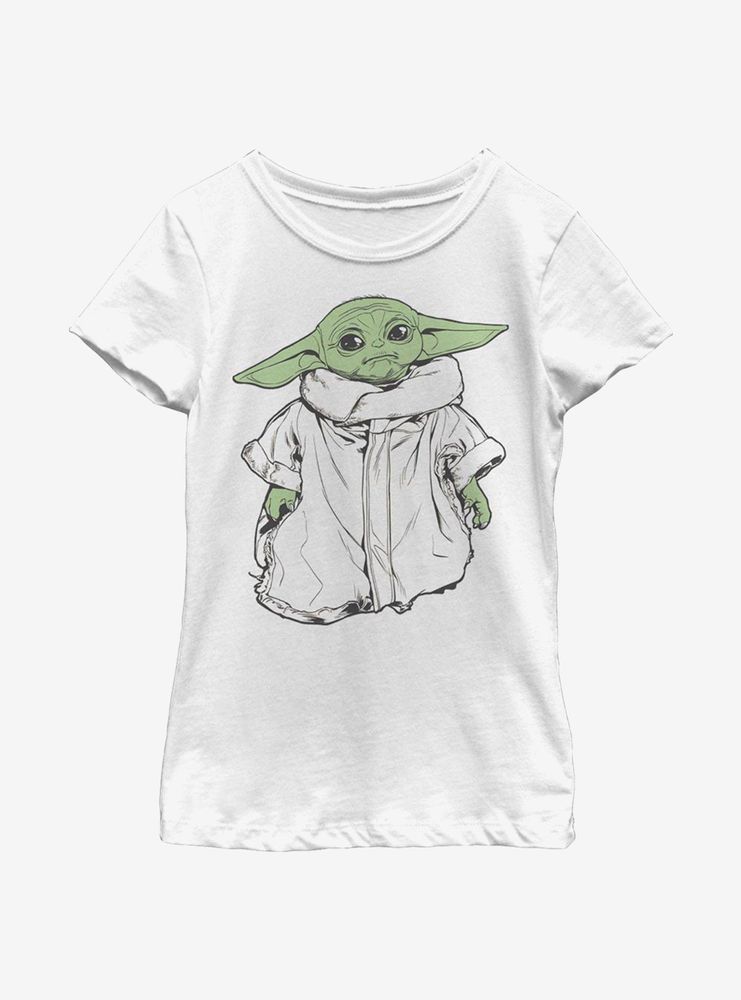 Star Wars The Mandalorian Child Limit Color Youth Girls T-Shirt