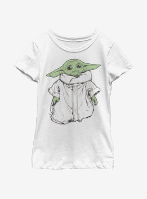 Star Wars The Mandalorian Child Limit Color Youth Girls T-Shirt